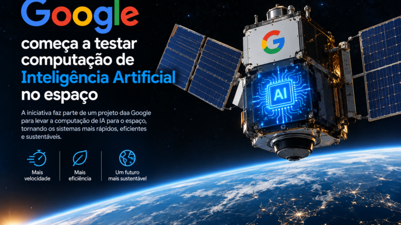 Google começa a testar computação de Inteligência Artificial no espaço – uniquetechmz