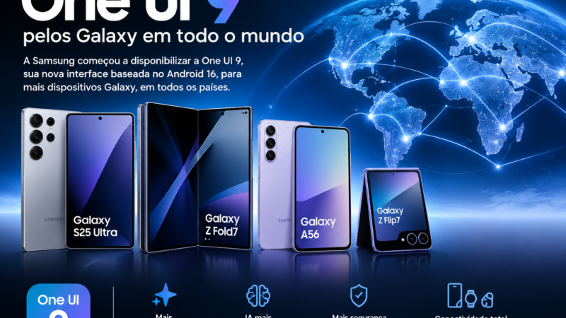 Samsung inicia a distribuição da One UI 9 pelos Galaxy em todo o mundo – uniquetechmz